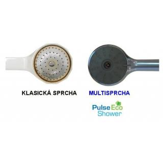 Ruční úsporná sprchová hlavice Pulse Eco Shower 6-8l - chrom obr.3