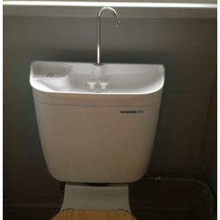 Adaptér pro instalaci umyvadla Aquadue na WC s mísou kombi obr.3