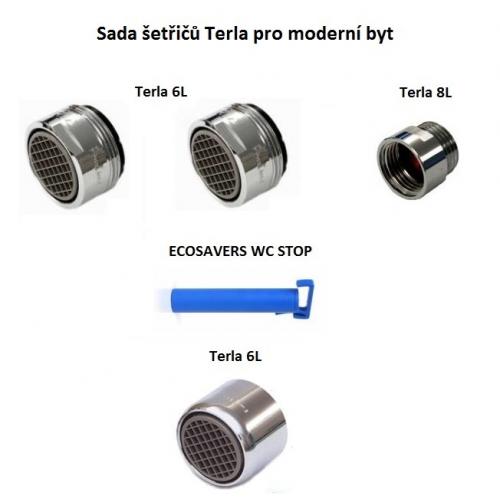 Sada šetřičů Terla pro moderní byt