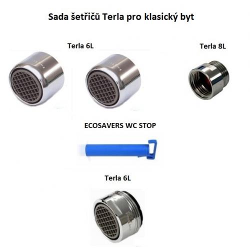 Sada šetřičů Terla pro klasický byt