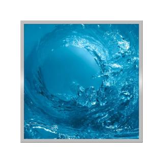 Infra topný obraz Voda 60x60cm (300W), Bezrámové provedení obr.2