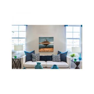 Infra topný obraz Kirkjufell 60x60cm (300W), Bezrámové provedení obr.3