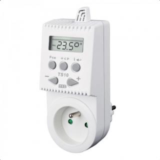 Zásuvkový programovatelný termostat Elektrobock TS10